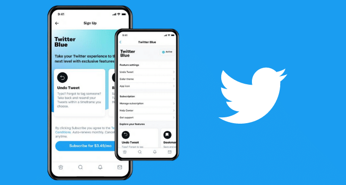 Twitter Blue y su experimento con los servicios de suscripción